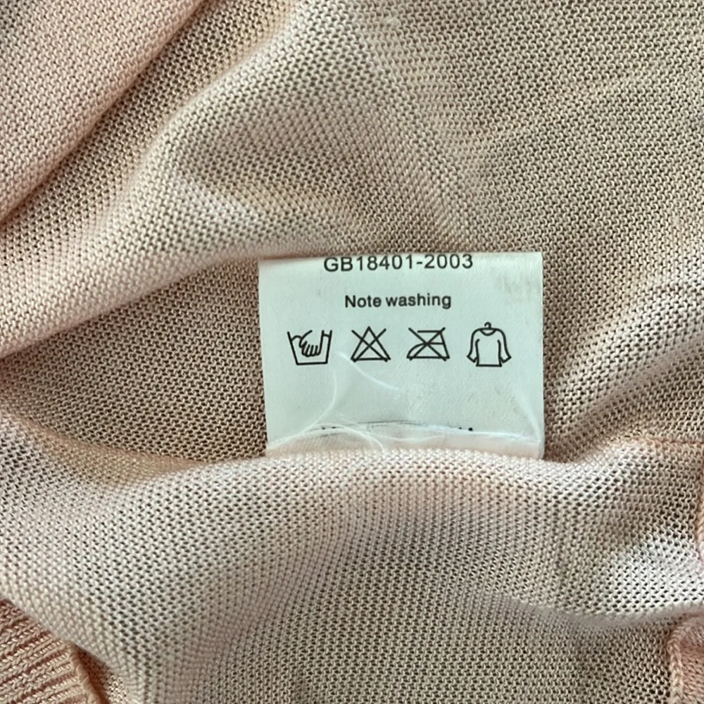 VGUC MaxMara weekend 100% silk short sleeve sweater with floral centre panel - Picture 8 of 8